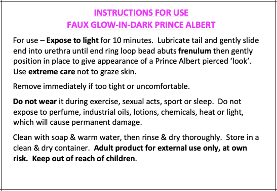 Faux PA - Green Glow